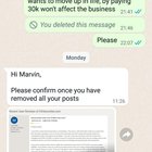 Oxsecurities.com scam me of 180k!!! and wanted me to take down the negative review on the internet!