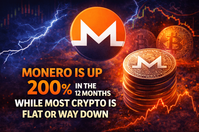 Monero is quietly exploding while the rest of crypto stalls