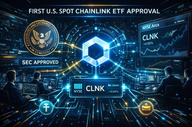 Sec approves first spot chainlink etf for u.s. markets