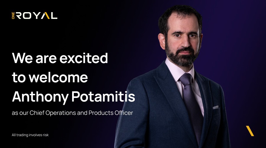 Anthony potamitis joins oneroyal as chief operations and products officer