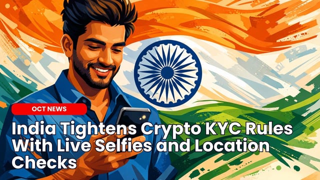 India tightens crypto kyc rules with live selfies and location