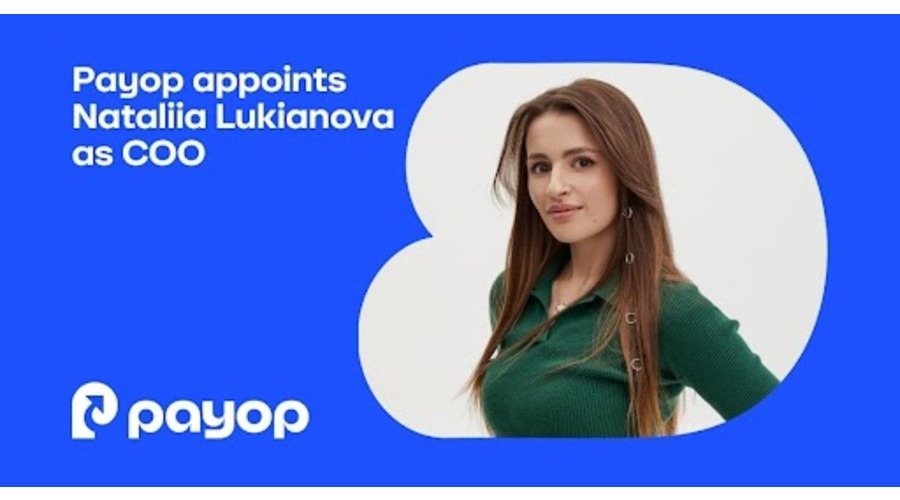 Payop appoints nataliia lukianova as chief operating officer