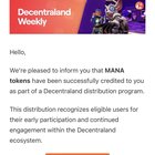 Mana token this is a scam beware