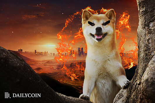Shiba inu burns sizzle 505%, price on hot rebound streak