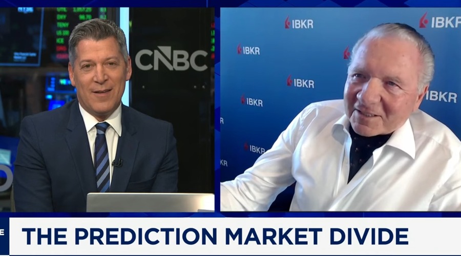“it’s all the questions about our future”: ibkr founder notes 49.5% make money in prediction markets
