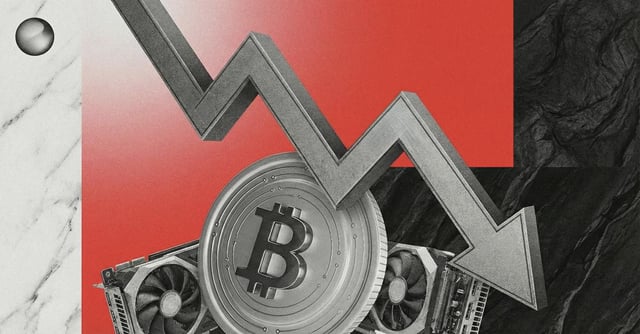 Bitcoin's hashrate crashed 12%: worst since china's mining ban!