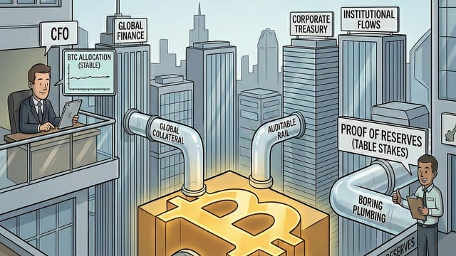 The great maturation: why bitcoin in 2026 is boring, bureaucratic, and bigger than ever. from casino to collateral: why the boring future of bitcoin is its most powerful phase yet.