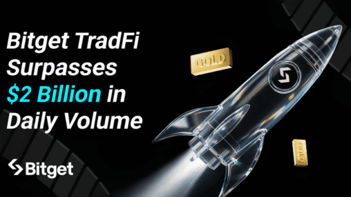 Bitget tradfi surpasses $2 billion in daily volume as gold trading activity surges