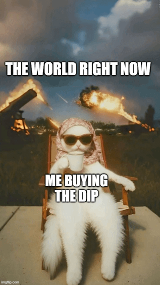 The world right now… meanwhile, me