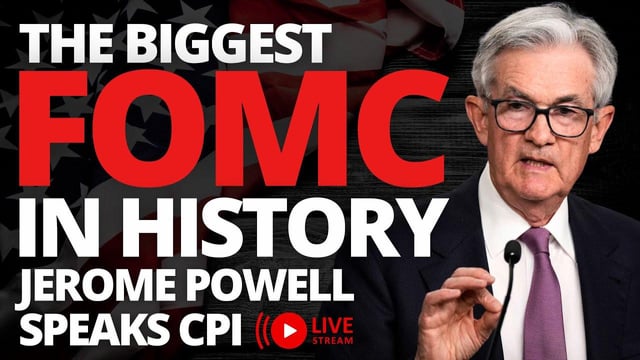 🔴 fomc live: jerome powell interest rate decision