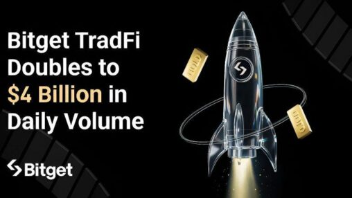 Bitget tradfi doubles to $4b in daily volume, signaling crypto traders’ rush into global markets