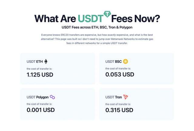 What's your chain of choice for moving money? also, how significant a role does cost (and speed) play here?