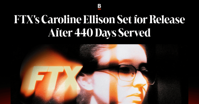 Ftx alameda's caroline ellison released from custody on bankless