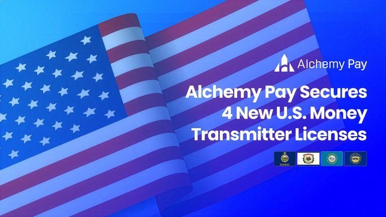 Alchemy pay strengthens u.s. regulatory footprint with four new money transmitter licenses