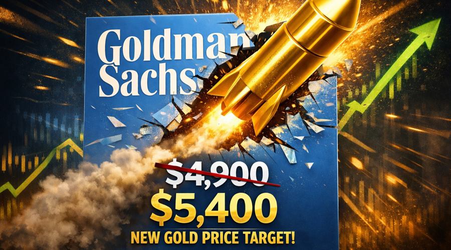 This new gold price prediction from goldman sachs shows how high will gold go in 2026