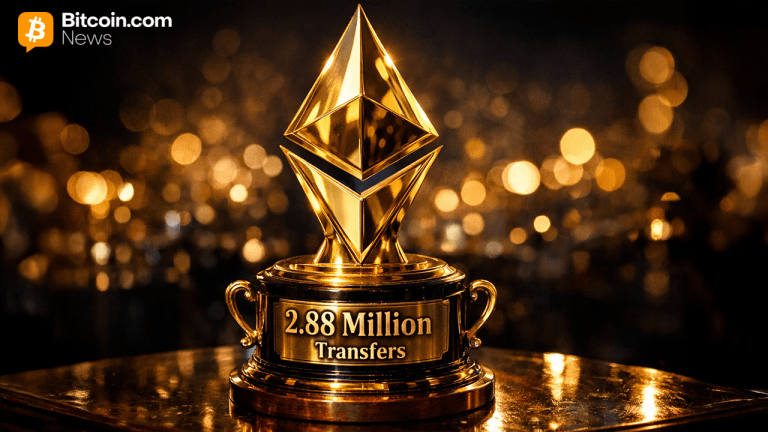 Ethereum daily transaction count hits record high while fees stay flat