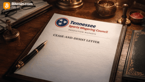 Kalshi, polymarket and crypto.com receive cease and desist letters from tennessee regulators
