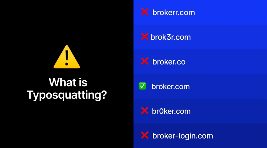 Typosquatting goes industrial: why one broker registered over 600 domains