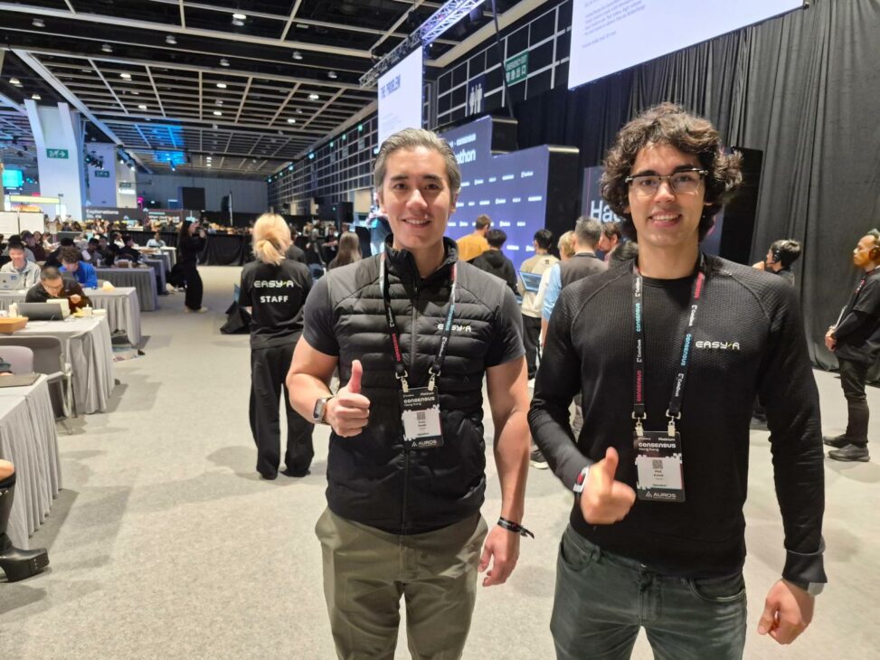 Ai powered agents dominate the easya x consensus hong kong hackathon