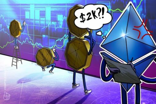 Ethereum price: classic chart pattern puts sub $2k eth in focus