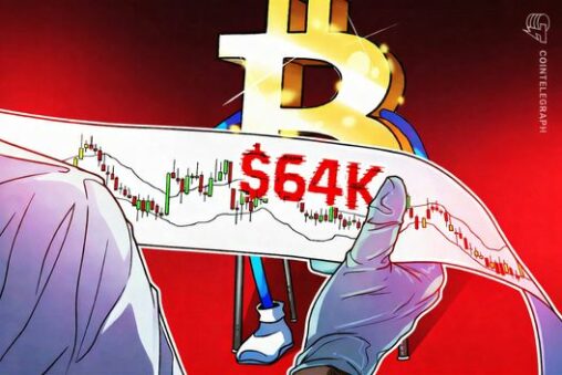 Bitcoin slips under $64k as record high selling intensifies: where is the bottom?