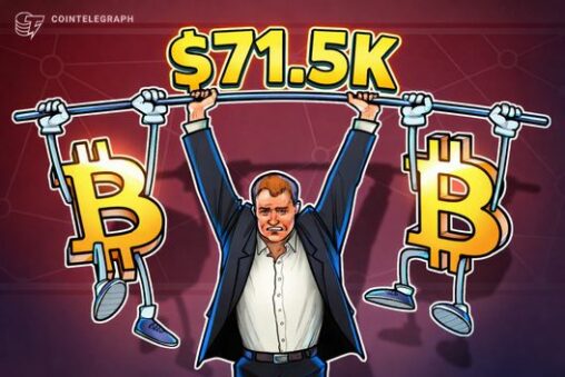 Bitcoin rallies to $71.5k after historic sell off, but derivatives metrics remain soft