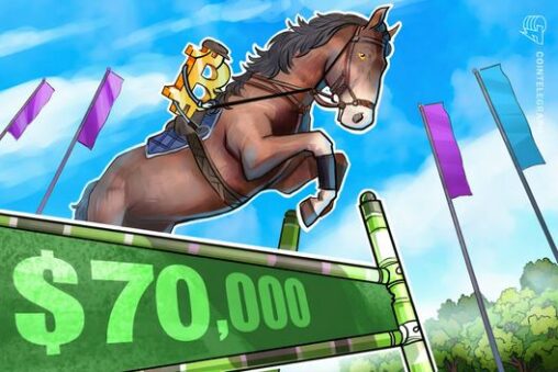 Bitcoin circles $70k as coinbase premium sees first green spike in a month