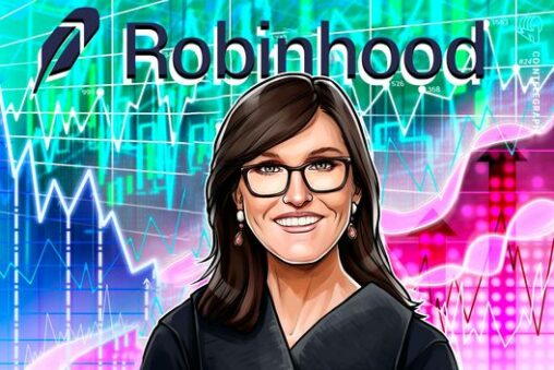 Ark invest adds $34m robinhood stake as bitcoin falls below $66k