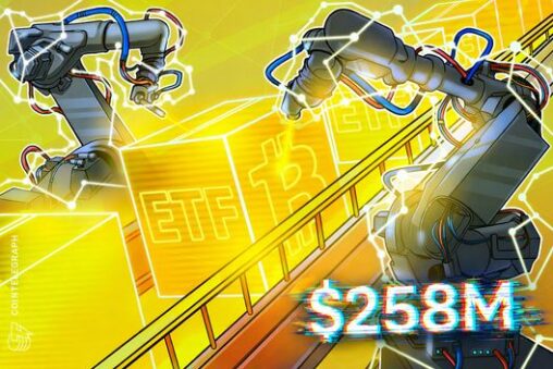 Bitcoin etfs post $258m inflows as institutional q4 selling hits 25,000 btc