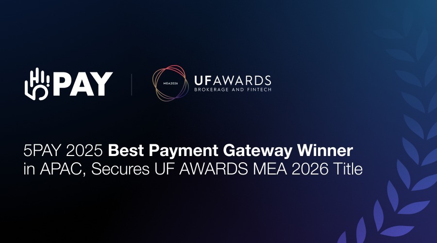 5pay 2025 best payment gateway winner in apac, secures uf awards mea 2026 title