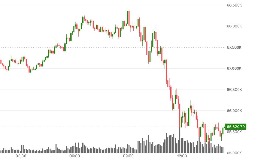 Bitcoin tumbles back near last week's lows as ai fears crush tech and precious metals plunge