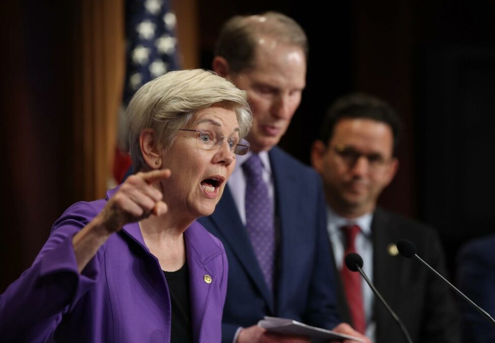 Senator elizabeth warren is sounding the alarm on trump’s 'spy sheikh' crypto deal