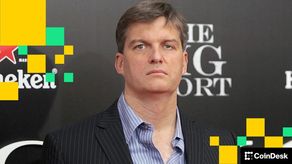 'big short' micheal burry spots 2022 vibes in bitcoin crash