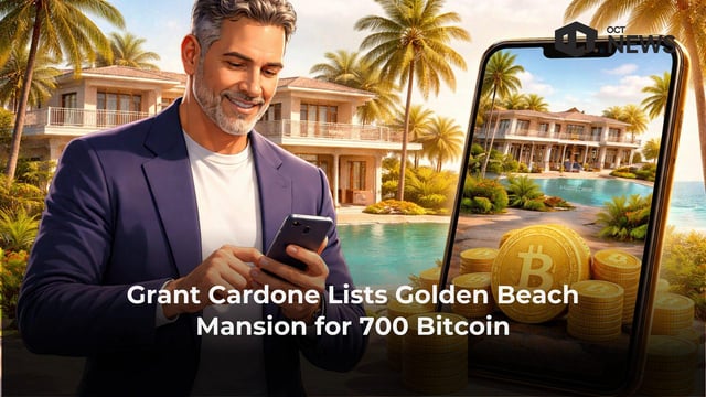Billionaire grant cardone lists villa for sale at 700 btc