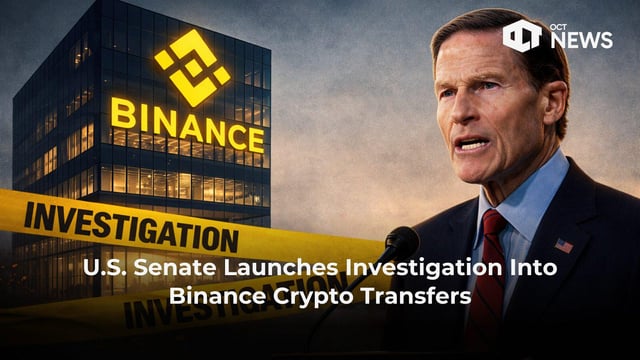 U.s. senate to launch investigation into binance crypto transfers