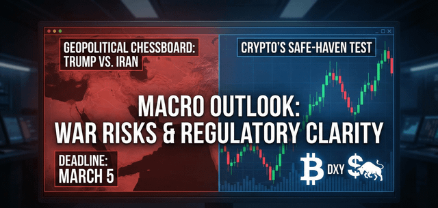 The march 5 deadline: the ultimate stress test for bitcoin's safe haven thesis