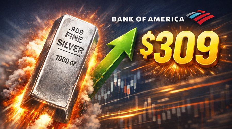 Why silver is going up and why bank of america predicts $309 price in 2026