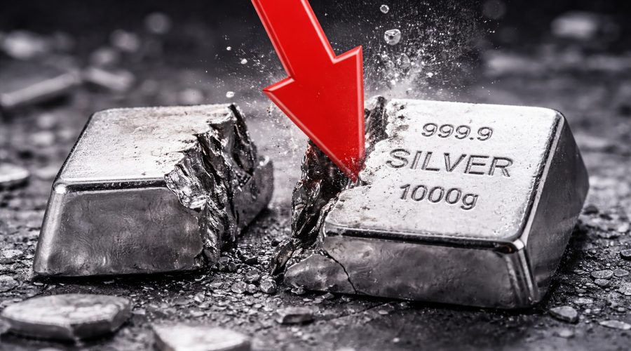 Why gold is falling with silver and why ron paul predicts a $20k price