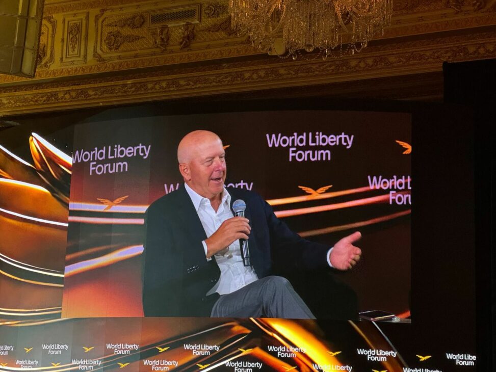 Goldman sachs' david solomon says he owns 'very little' bitcoin but watching it closely