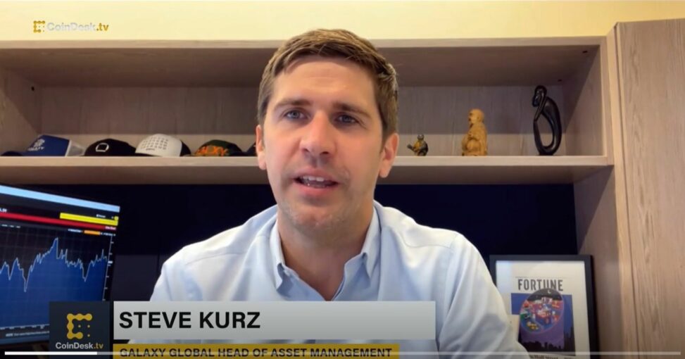 Galaxy’s steve kurz sees ‘great convergence’ driving crypto’s long term outlook