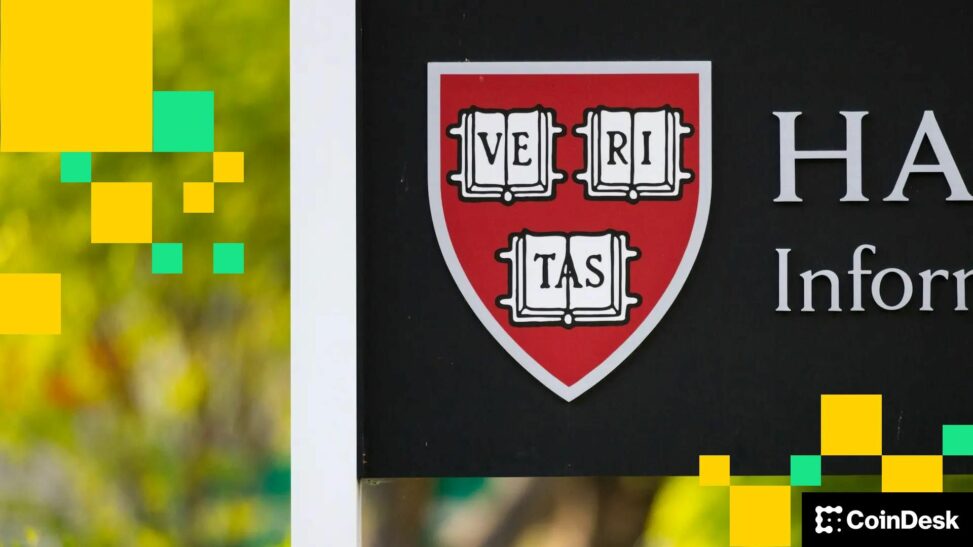 Harvard cuts bitcoin exposure by 20%, adds new ether position