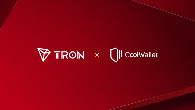 Tron network integrated by coolwallet to deliver lower cost, high speed transactions with full self custody