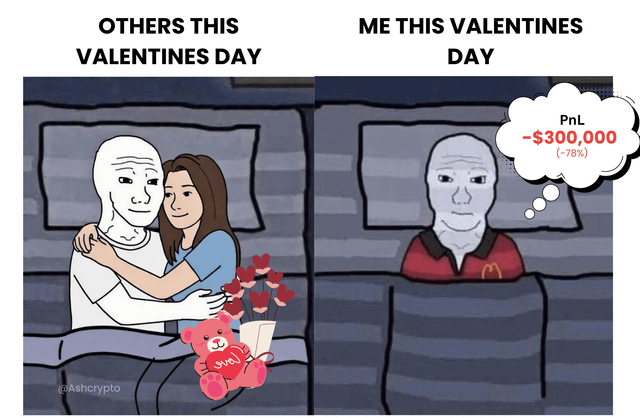 Others on valentine's day vs me