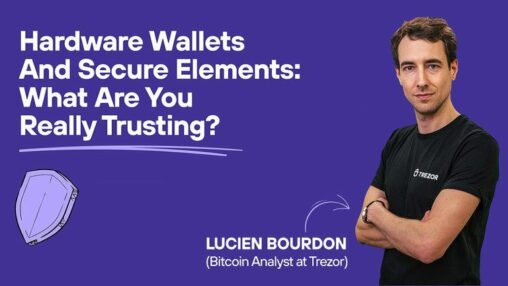 Hardware wallets and secure elements: what are you really trusting?