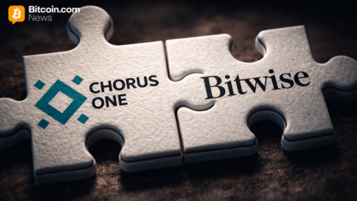 Bitwise bets bigger on staking with chorus one takeover