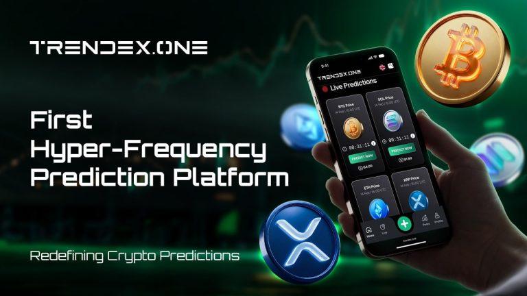 Trendex.one launches a hyper frequency crypto prediction protocol on base
