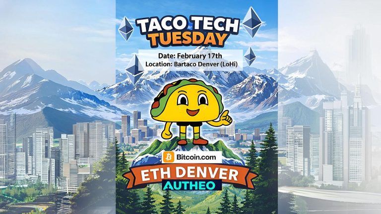 Taco tech tuesday sells out at ethdenver, partners with bitcoin.com