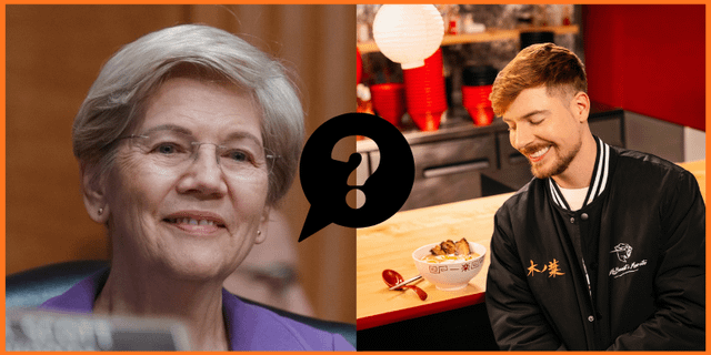 Elizabeth warren questions mrbeast crypto move, child safety concerns raised