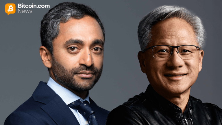 Bittensor training milestone draws spotlight from chamath palihapitiya and nvidia ceo jensen huang