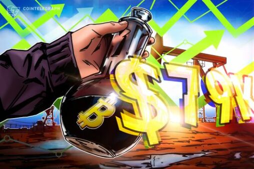 Will bitcoin follow oil’s historic surge and rally to $79k before the end of march?